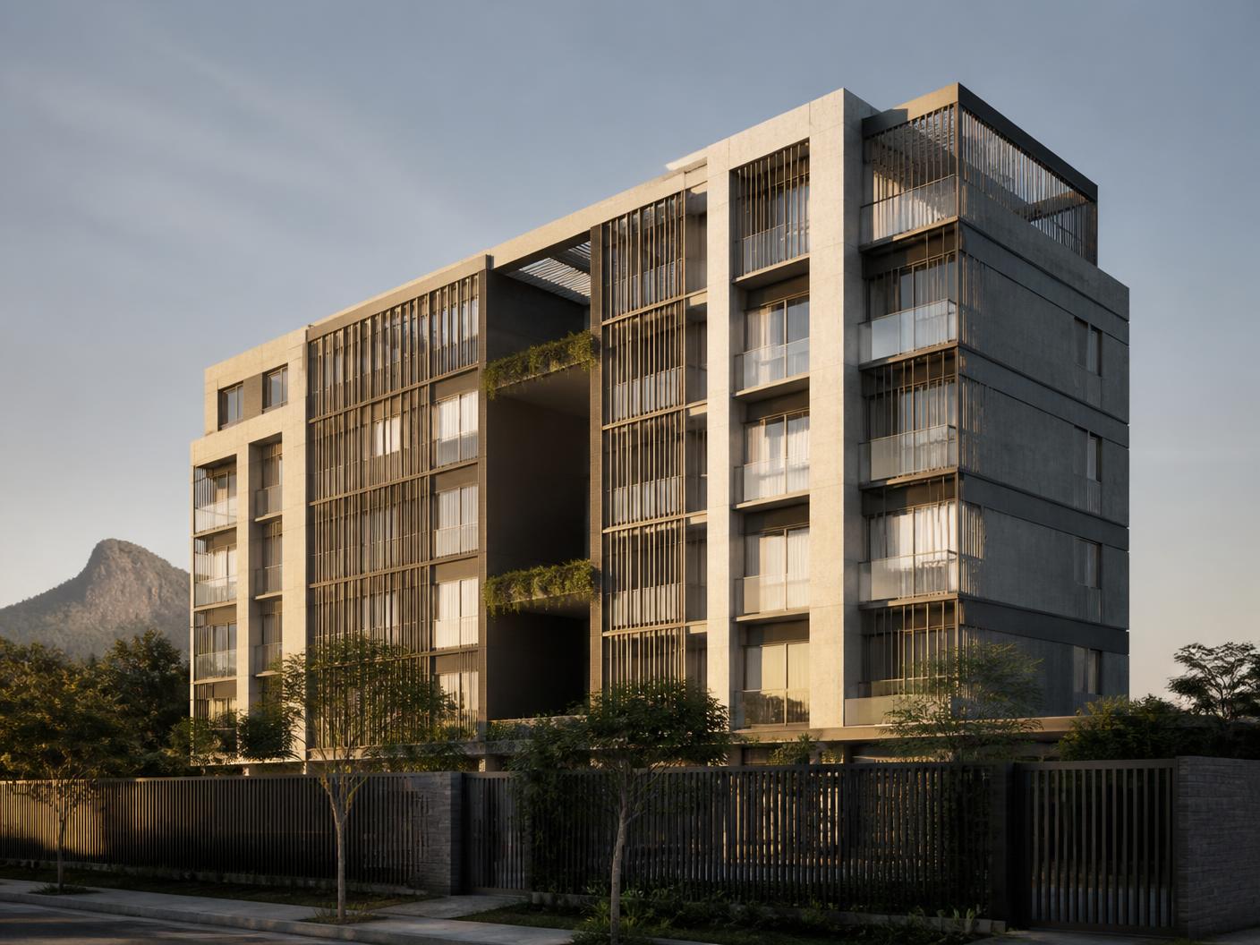 Edifício Residencial Vertical — projeto desenvolvido pela Opus Engenharia